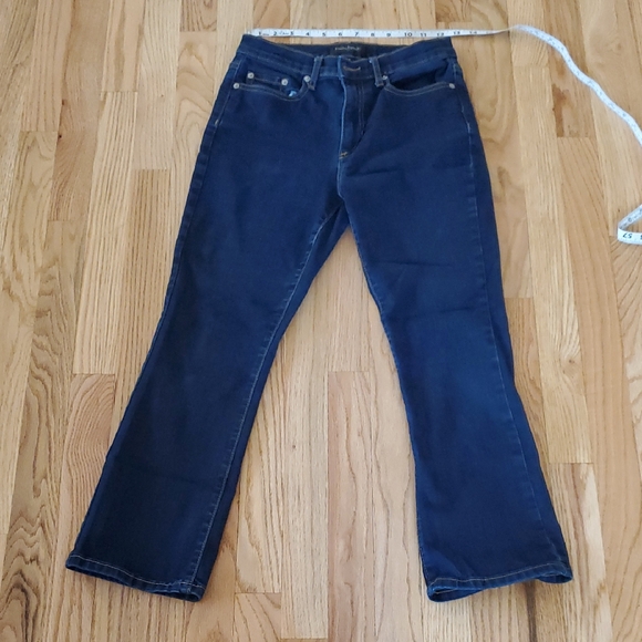Banana Republic Denim - Banana Republic Dark Blue Boot Cut Jeans